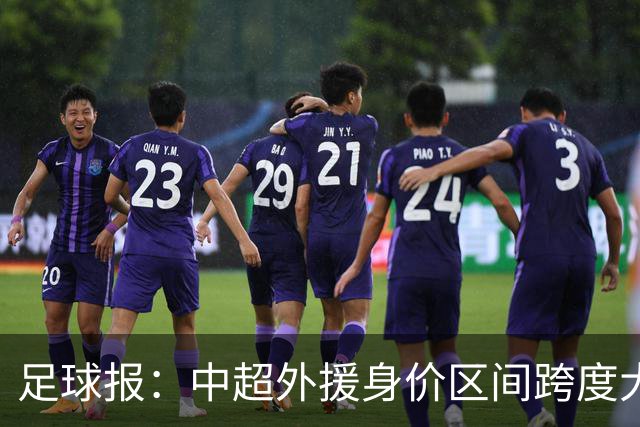 足球报：中超外援身价区间跨度大，对比日韩有量级上的绝对优势